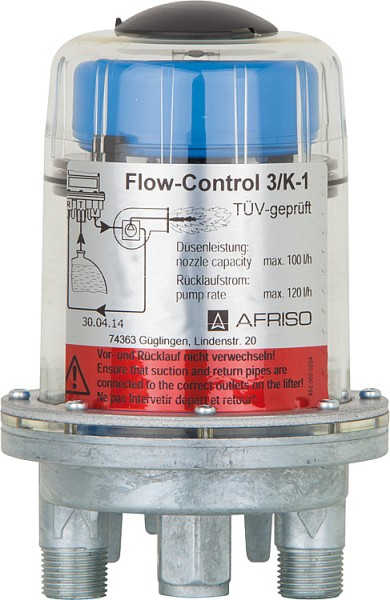 Automatische Heizölentlüfter Flow-Control 3 K, TÜV geprüft