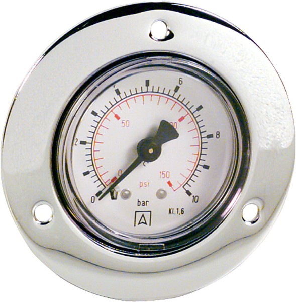 Manom. Stahlblechg.0-10bar40mmG1/8